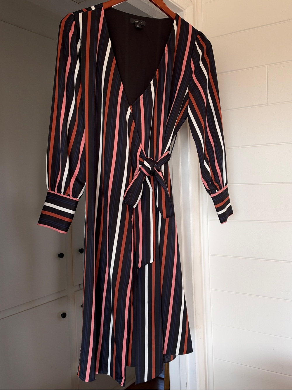 Halogen Striped Wrap Size XS